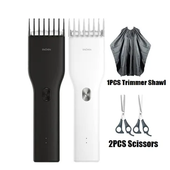 

Brand Portable USB Hair Clipper Set Wireless Rechargeable Hair Cutter Trimmer Two Speed Ceramic Hair cut for DIY hairstyle