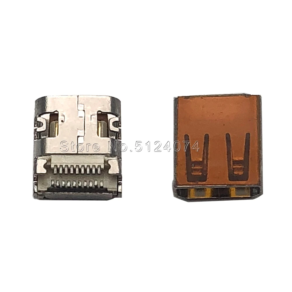 10 шт./партия маленький MICRO HDMI SMD HD разъем 19P micro HD видео разъем
