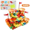 77-308PCS Marble Race Run Big Block Compatible City Building Blocks Funnel Slide Blocks DIY Big Bricks Toys For Children Gift 3
