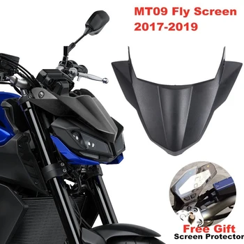 

Front Windscreen Beak Cowl Protector for Yamaha FZ 09 MT-09 MT09 2017-2019 Motorcycle Fly Screen Shield Front Fender Beak Nose C