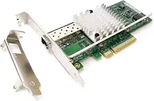 FANMI X520-DA1 10GBase PCI Express x8 82599 EN Chip Single Port Ethernet Network Adapter E10G41BTDA,SFP not included