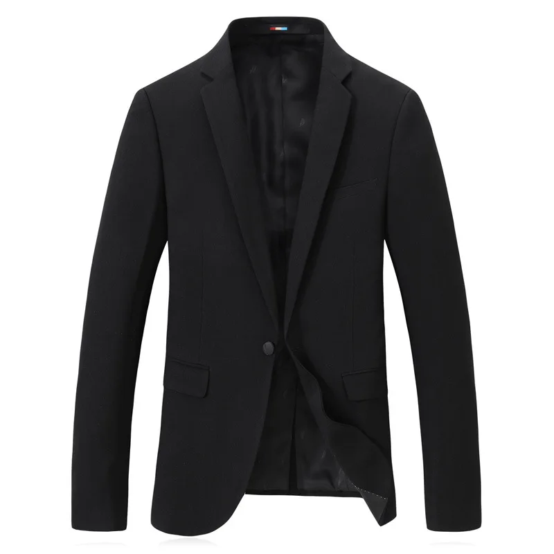 24.1     75Black gentleman suit Jacket men`s suit blazer spring new men`s business casual suit blazer classic single button suit jacket