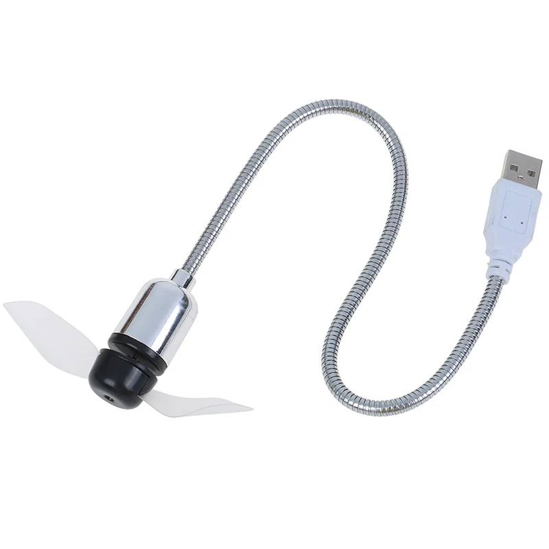 Мини Гибкая usb-лампа USB Вентилятор охлаждения с переключателем для ноутбук, лэптоп, компьютер офисные гаджеты