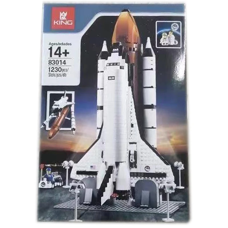 

1230pcs Creator New Shuttle Expeditions 16014 Model Building Blocks Assemble Bricks Children Kids 10213 10231