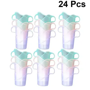 

24pcs Paper Cup Holder Durable Insulated Hands Protector Cup Holder for Home