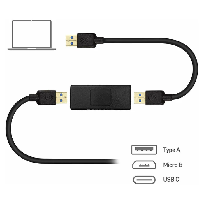 Горячий USB-A Женский к USB-A Женский адаптер USB 3,0 двойной женский адаптер NV99