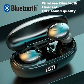 

HKT-6 TWS Bluetooth Headset 9D Music game Headphones Sport Waterproof Earbuds Works On Android/iOS smartphones wireless earphone