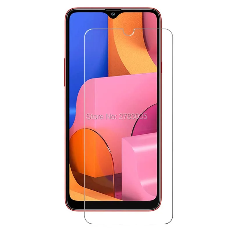 10 шт./партия для samsung Galaxy A20s 6," 9 H твердость 2.5D Ультратонкий Закаленное Защитная стеклянная пленка для экрана