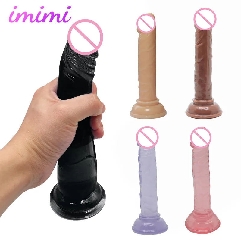 Realistic Skin Huge Dildo Realistic Suction Cup Dildo Male Artificial Penis Dick Female Masturbator Adult Sex Toys For Women