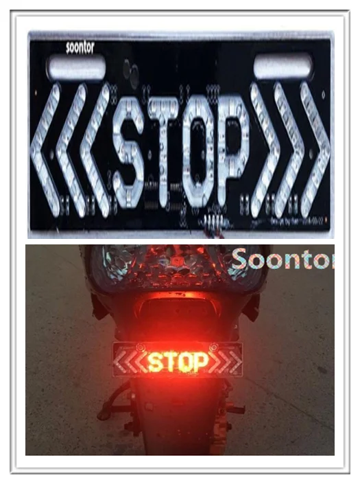 

STOP LED Rear Lights Motorcycle Lighting MotoTail Brake Light Indicator Lamp for KTM Bajaj PulsaR 200 NS 1190 AdventuRe R 1050