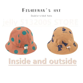 

IN STOCK 2020 Spring and Summer Jelly Same Boys and Girls Fisherman Hats