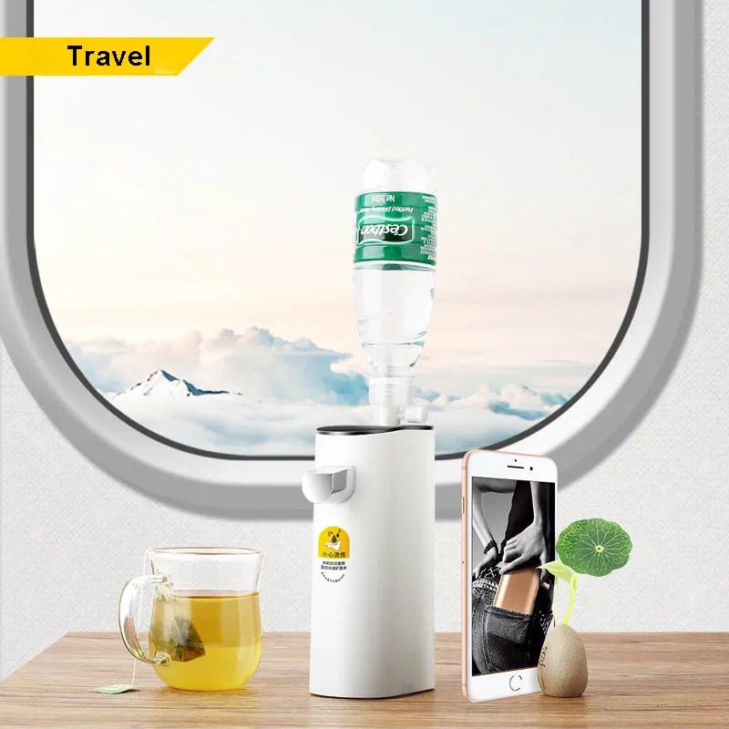 220V Instant Heating Electric Water Dispenser Tap Intelligent Touch-Switch Hot Pump Desktop Mini Portable Travel Heater | Бытовая