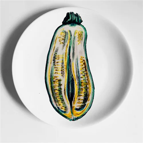 6 Европейский мианский стиль Fornasetti тарелки для лица настенная тарелка художественное блюдо подвесное блюдо декоративная 8 дюймов 6 дюймов керамическая тарелка - Цвет: 6