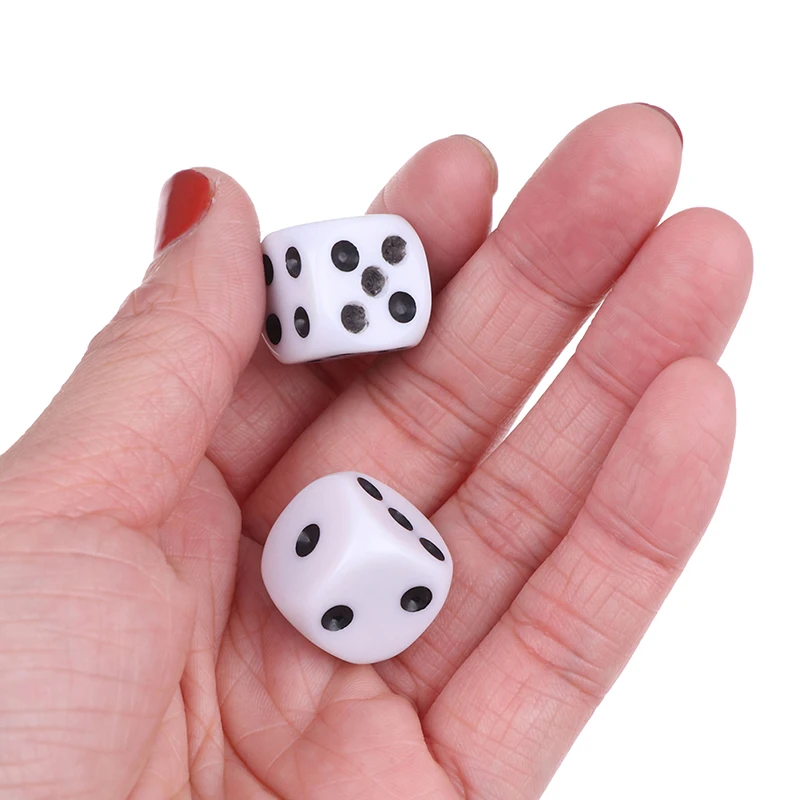 

2PCS Russian Dice Deluxe Forcing Dice Magic Tricks Fun Magic Street Close Up Stage Accessories Illusion Mental