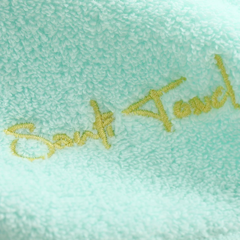 30.5x55cm Cotton Embroidered Children's Hand Face Towel Tassel Primary School Children's Baby Wash Cloth Hotel Travel Towel