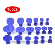

18pcs Suction Cups Car Body Paintless Dent Hail Repair Set Car Glue for Slices DIY Hand Tools Kit Paintless Dent Repair Tools
