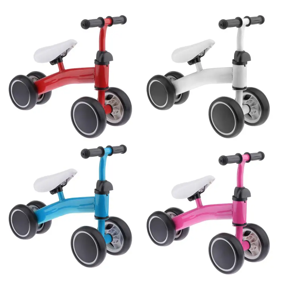 plastic push bikes for toddlers