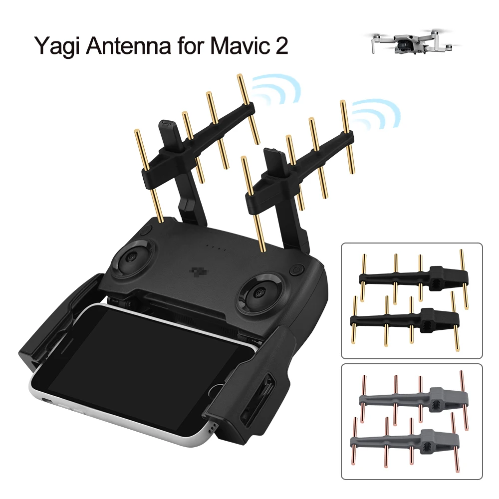 2 шт. Yagi антенна усилитель радиуса передающей антенны расширитель для DJI Mavic