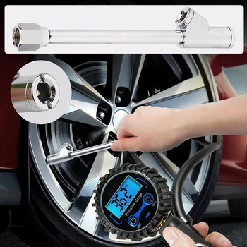 

Metal Inflatable Tool Silver Accessory FNPT Dual Head Air Inflator 1/4\\\"
