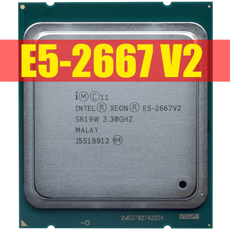 Процессор Intel Xeon E5 2667 v2 LGA2011 3 ГГц 8 ядер 16 потоков 25 Мб кэш SR19W 130 Вт E5-2667V2 X79 2667V2 |
