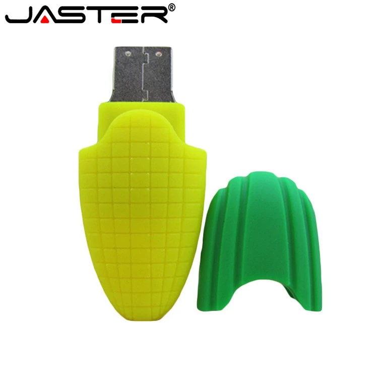 JASTER USB флеш-накопитель мультфильм Кукуруза usb 2,0 Кукуруза ручка-накопитель карта памяти 4GB 8GB16GB 32GB 64GB классный подарок et U диск
