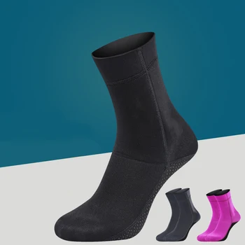 

High Quality 1pair Surfing Socks Thicken Breathable Anti-coral Keep Warm Snorkeling Boots for Water Sports MD88