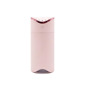 

260ML car air humidifier automatic power off ultrasonic oil diffuser, color lights car dust air purifier