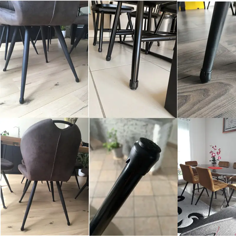 24Pcs Silicone Table Chair Leg Mat Non-slip Floor Chair Rubber Feet Pads Protection Bottom Cover Pads Wood Floor Protector - Image 2