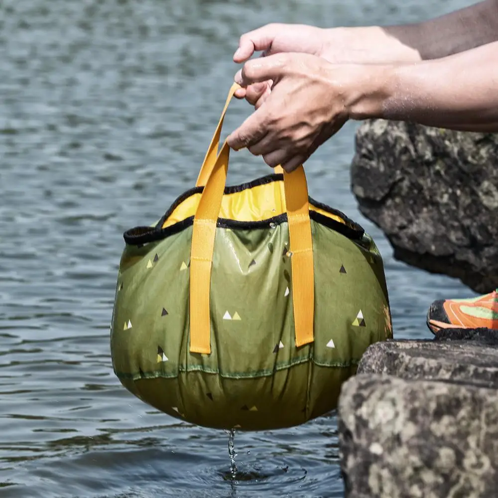 NatureHike NH18L010-P складной умывальник ведро умывальник Кемпинг воды горшок мешок контейнер для автомобиля Рыбалка