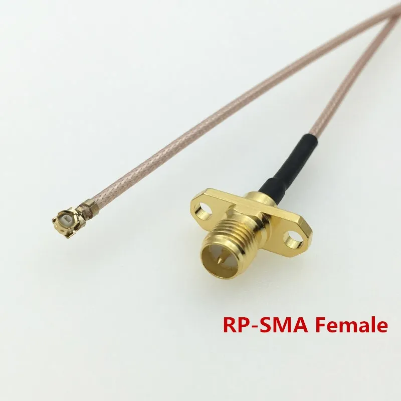 1 шт. IPX U.fl IPEX SMA / RP женский 2 отверстия фланец крепления Панель Джек RG178