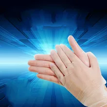 Обработка защитные перчатки для ПВХ прозрачные перчатки для кормления маслостойкий и химический электронный продукт