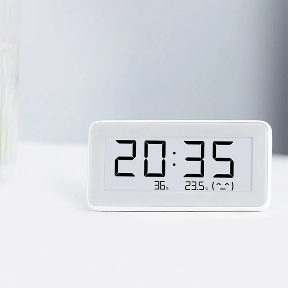 

NEW Xiaomi Mijia BT4.0 Wireless Smart Electric Digital clock Indoor Hygrometer Thermometer E-ink Temperature Measuring Tools