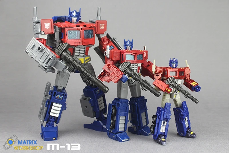Matrix Workshop M-13 Optimus Prime D-Class V-Class L-Class Enhanced Level Voyager Class Leadership General Weapons