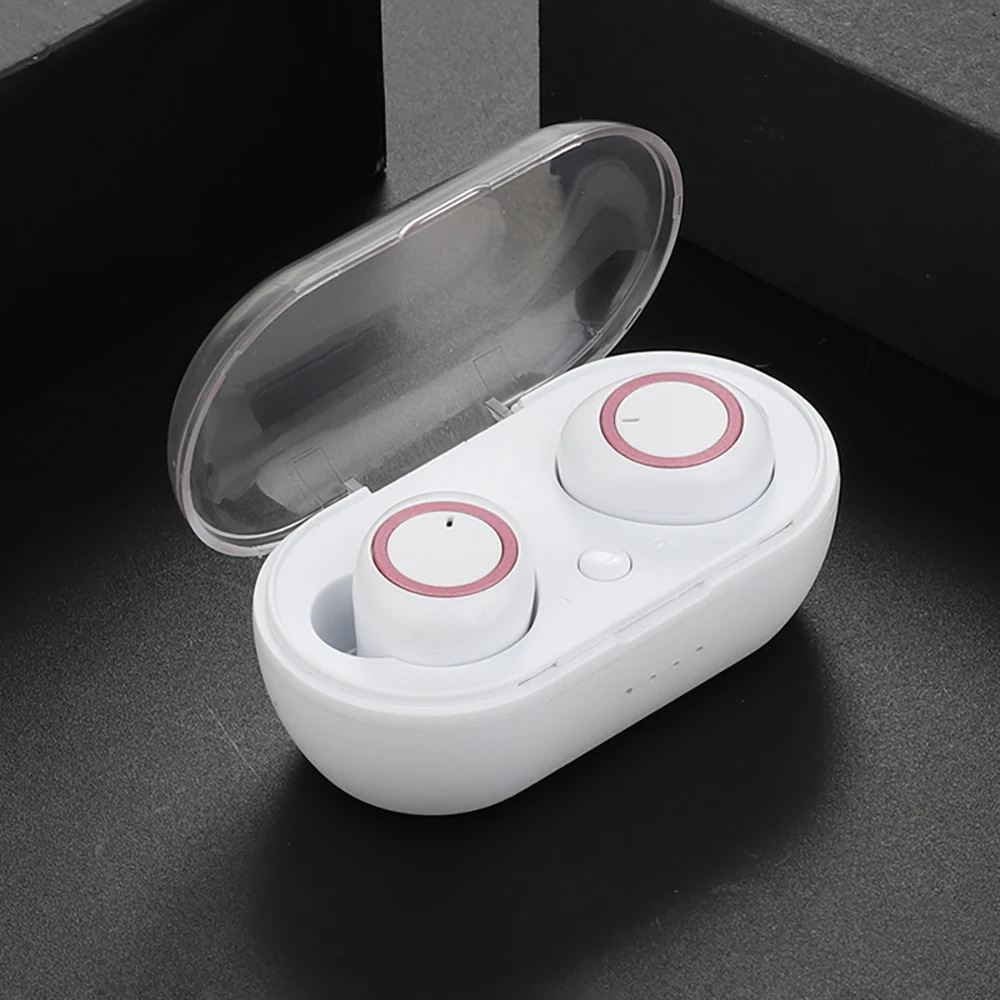 03 TWS Беспроводная Bluetooth Спортивная гарнитура Стерео шумоподавление игровая гарнитура Мини Игровые наушники с микрофоном - Цвет: 03