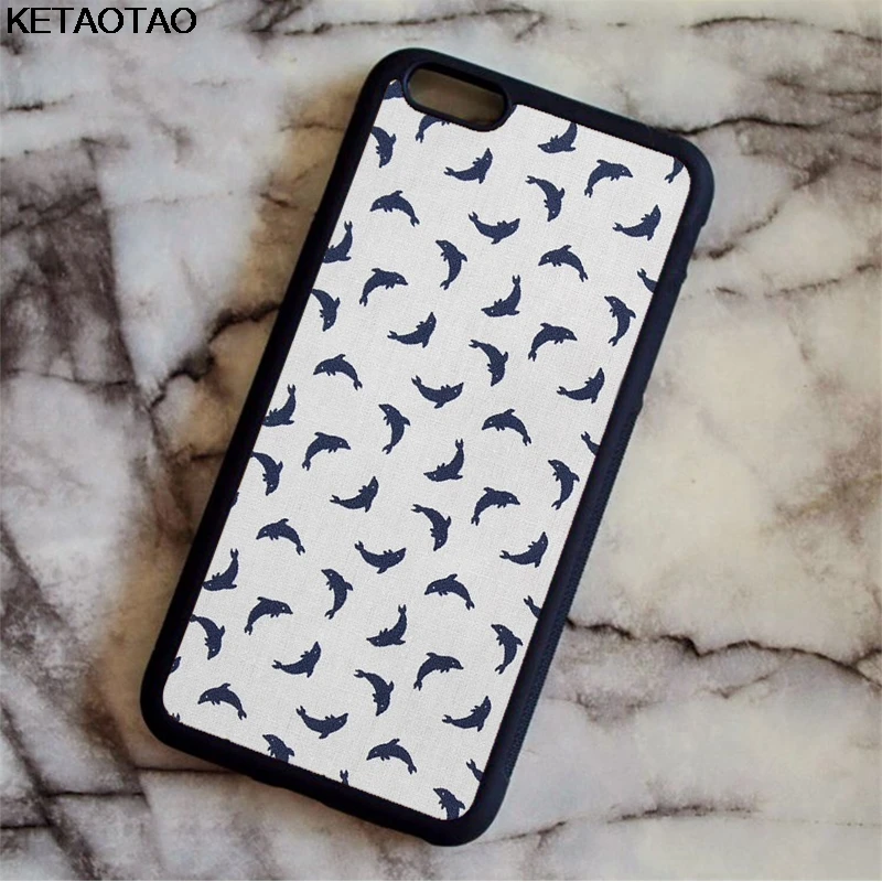 KETAOTAO Океанский КИТ акулы рыбы чехол для телефона s для iPhone 4S SE 5C 5S 6S 7 8 Plus X XS XR 11 Pro Чехол Мягкий ТПУ резиновый силиконовый - Цвет: Золотой