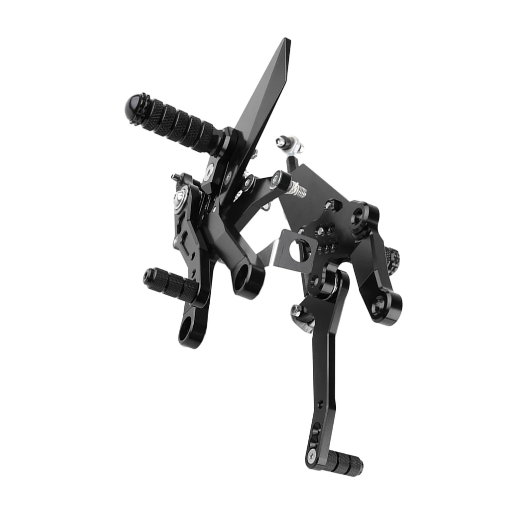 1 пара CNC алюминиевая подставка для ног мотоцикла peg педаль Rearset задний Набор Kawasaki