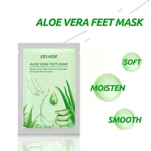 

Aloe Vera Foot Mask Peeling Exfoliating Dead Skin Remove Scrub Pedicure Pad Dead Skin Heels Foot Peeling Mask For Foot Spa G2X3