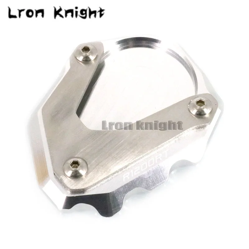Motorcycle Kickstand Extender Motorcycle Kickstand Pad Motorcycle Kickstand For BMW R1200RT R1200 RT R 1200RT 2004-2013 Motorcycle CNC Kickstand Foot Side Stand Extension Pad Support Plate Enlarge Stand