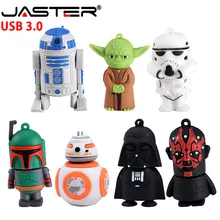 JASTER 3,0 usb флеш-накопитель Звездные войны 4 ГБ/8 ГБ/16 ГБ/32 ГБ/64 г Темный Дарт Вейдер йода Флешка карта памяти