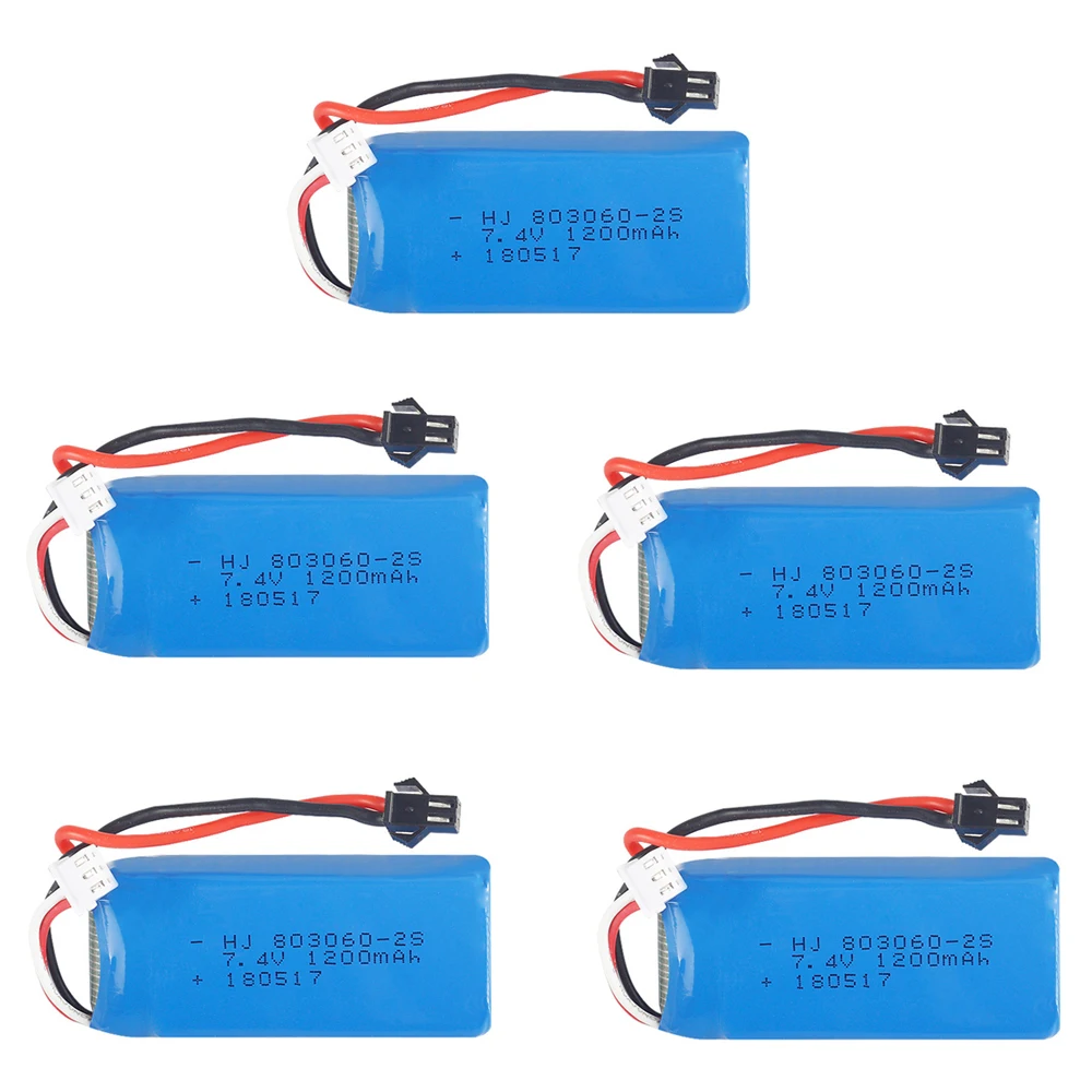 

Аккумулятор Lipo 7,4 В, 1200 мА · ч для радиоуправляемого дрона H26, H26C, H26W, H26D, H26HW, 7,4 В, 2S