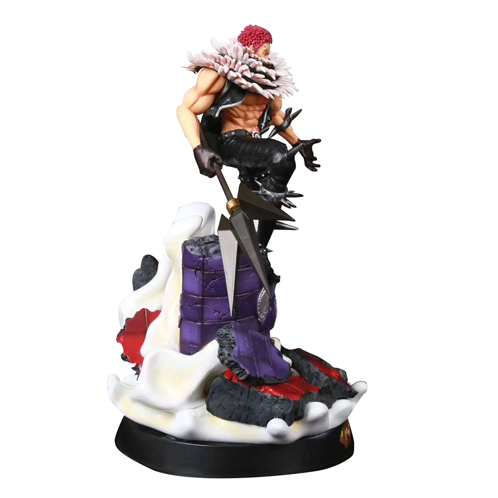 Movable Figure Figurines Sculpture Game Characters Decoration Dolls Anime Figure Portrait.Of.Pirates Three Sweet Commanders Charlotte Katakuri Pvc Action Figure Collectible Model Toyscollectibles 