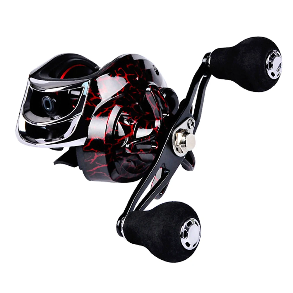 

18+1BB Metal Baitcasting Reel 7.1:1 Gear Ratio Fishing Reel Right Left Handed Low-Profile Reel Profession Dropshipping S20