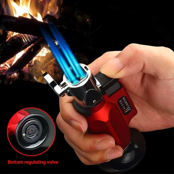 

2020 Mini Metal Gun Torch Flame Welding Gas Ignition Lighter Butane Gas Welding For Camping Hiking Portable 1300C custom Metal