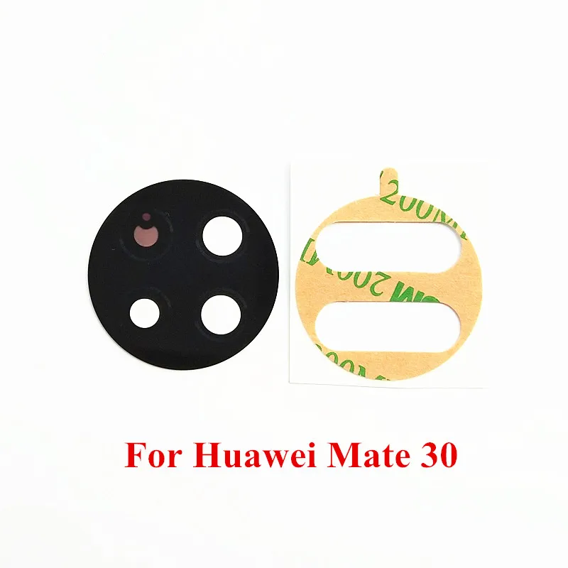 50 шт./лот, задняя камера, стеклянный объектив для huawei mate 30 Pro, стеклянная крышка для камеры с клеем - Цвет: For Mate 30