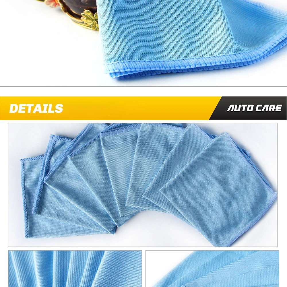 10 Pièces Chiffons de Nettoyage en Microfibre,Chiffon Vitre sans Trace  Professionnel pour Fenêtres, Verre, Voiture Outils Nettoyage - Cdiscount  Auto