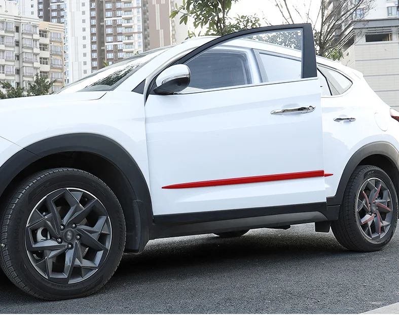 ABS Хромированная дверная накладка, подходит для Nissan Qashqai J11, автомобильные аксессуары, боковые полосы, накладка, 2 шт