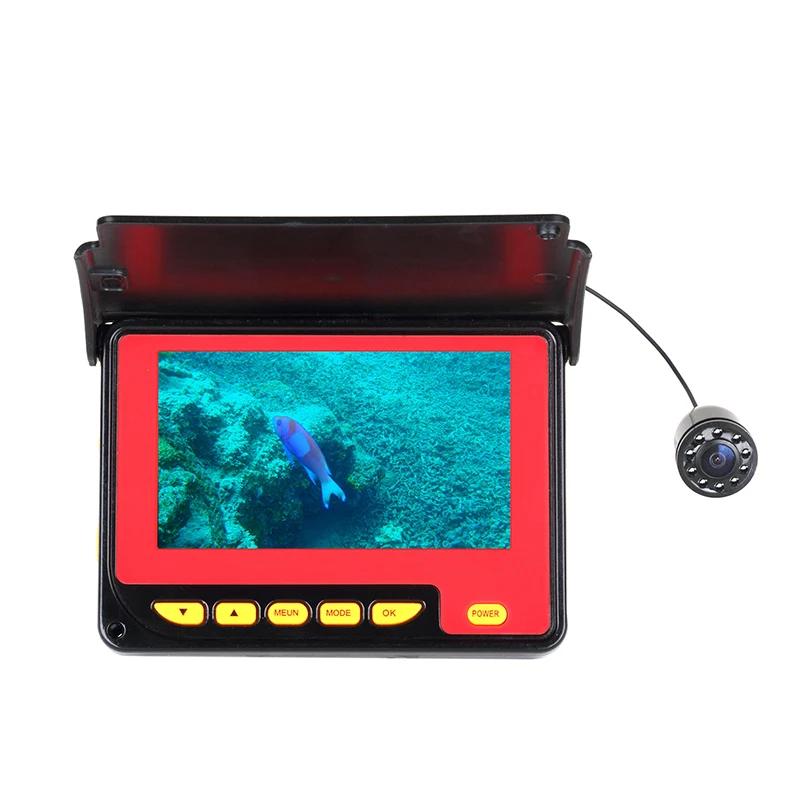 

20M 1000TVL Fish Finder Underwater Ice Fishing Camera Infrared Night Vision CAM 4.3" LCD Monitor 8PCS IR LED light DVROPTIONAL