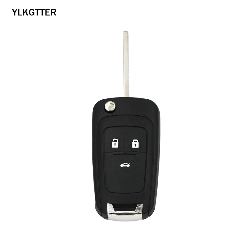 YLKGTTER 3 кнопки 433 Мгц дистанционный ключ для Opel/Vauxhall Astra J, Corsa E, Insignia, Zafira C, 2009- управление автоматическим замком двери