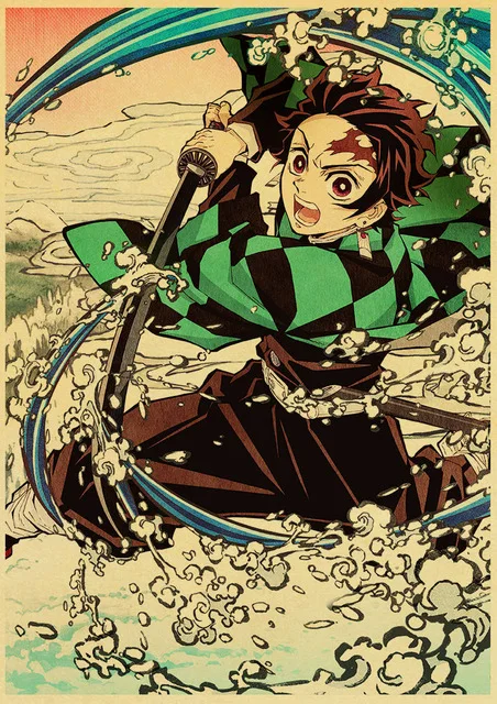 Demon-Slayer-Kimetsu-no-Yaiba-Tanjirou-Nezuko-Anime-Poster-Kraft-Paper-Vintage-Posters-Home-Room-Art.jpg_.webp_640x640 (13)