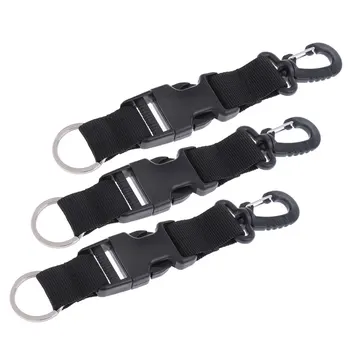 

MagiDeal 3PCS Scuba Diving Gear Holder Lanyard Strap w/ Quick Release Buckle